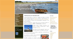 Desktop Screenshot of hvassermotell.no